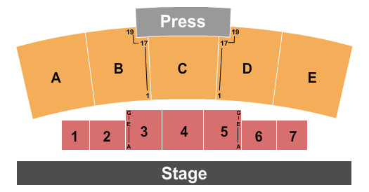 Wildcat Stadium - IWU Seating Chart: DCI