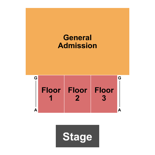 Wildwoods Convention Center Seating Chart: Endstage 3