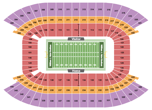 William J. Hale Stadium Seating Chart
