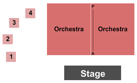 Wilson Creek Winery Seating Chart: Endstage w/ Cabanas