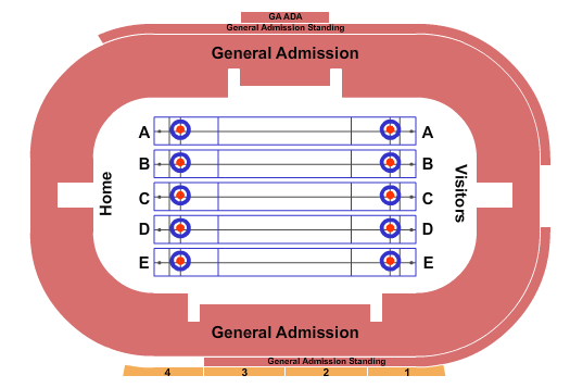 WinSport Event Centre At Canada Olympic Park Seating Chart: Curling GA