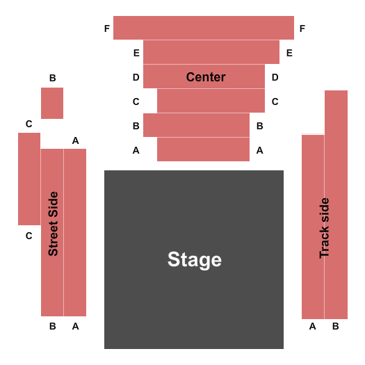Winchester Little Theatre Seating Chart: Endstage
