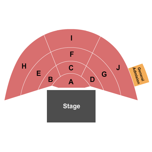 Wind Creek Casino And Hotel - Atmore Seating Chart: Endstage W/ GA