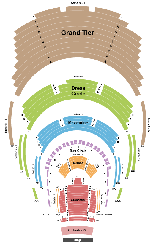 Francis Winspear Centre Seating Chart: Endstage