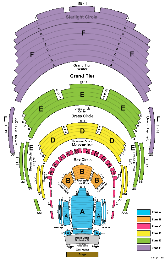Hamilton Seating Chart Kennedy Center