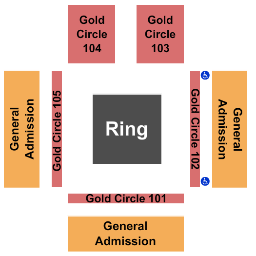 Winter Haven Armory Seating Chart: WWE