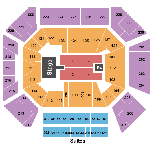 Wintrust Arena Seating Chart: 85 South