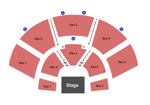 Wolf Theatre Seating Chart
