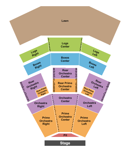 Wolf Trap National Park for the Performing Arts Map