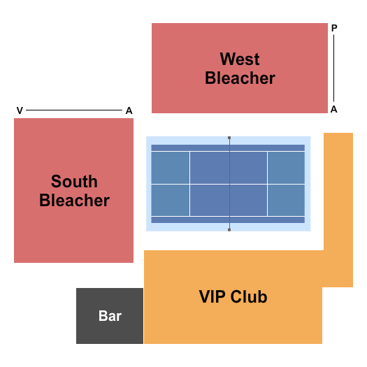 Wollman Rink at Central Park Seating Chart: Pickleball