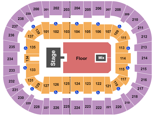 Wolstein Center - CSU Convocation Center Seating Chart: Ken Carson