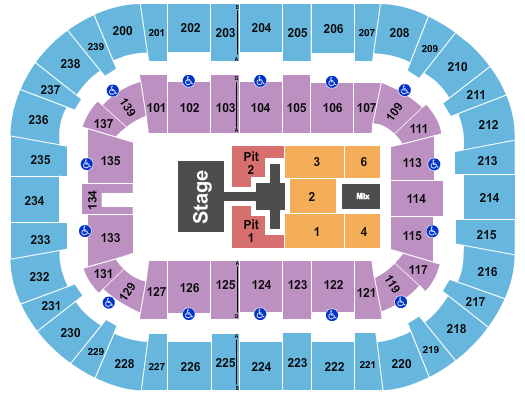Wolstein Center - CSU Convocation Center Seating Chart: Phil Wickham