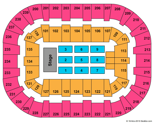 Wolstein Center Seating Chart