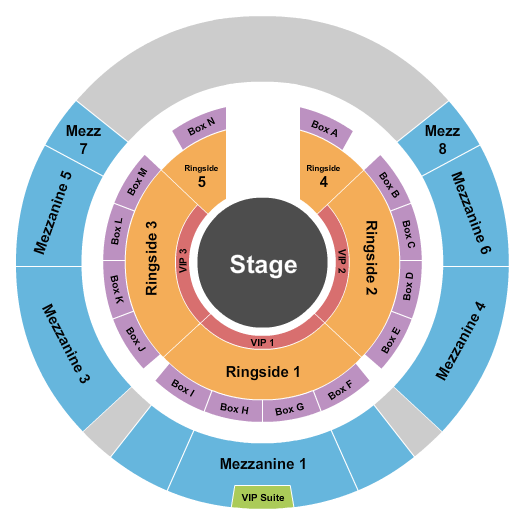 Wonderland Big Top - Sarasota Seating Chart: Circus