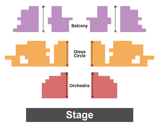Woodland Opera House Seating Chart: Endstage