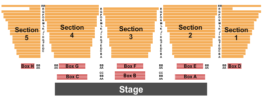 Woodminster Amphitheater Seating Chart: Endstage