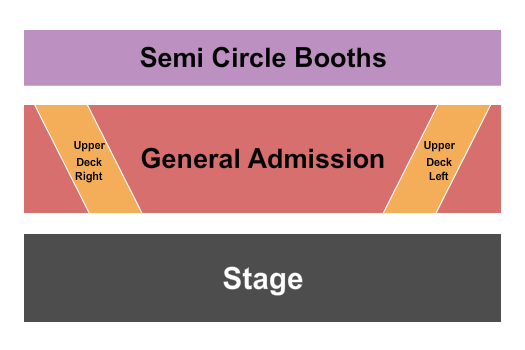 Worcester Palladium Seating Chart: GA/Decks/Semi Circle