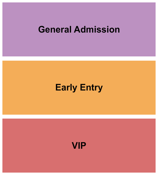 Word of Life Church - MS Seating Chart: VIP/Early Entry/GA