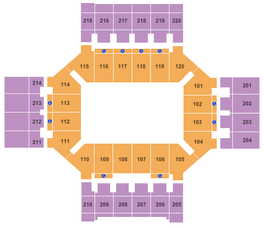Broadmoor World Arena Seating Chart: Monster Jam