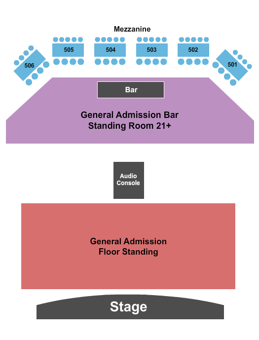 World Cafe Live Seating Chart
