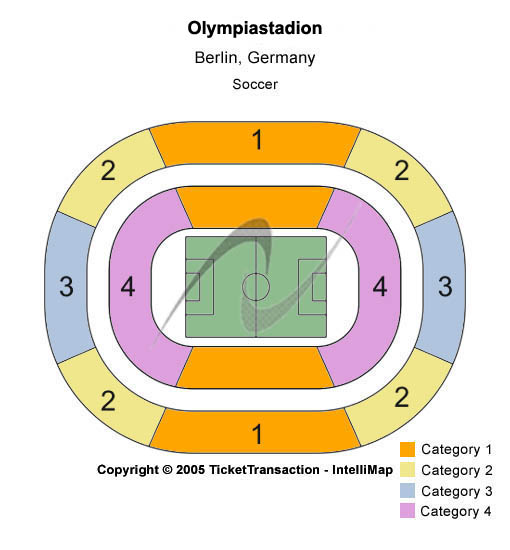 Olympiastadion Berlin Seating Chart