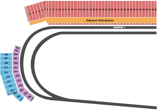 World Wide Technology Raceway at Gateway Seating Chart: Racing 4
