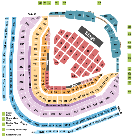 Wrigley Field Seating Chart: John Mulaney