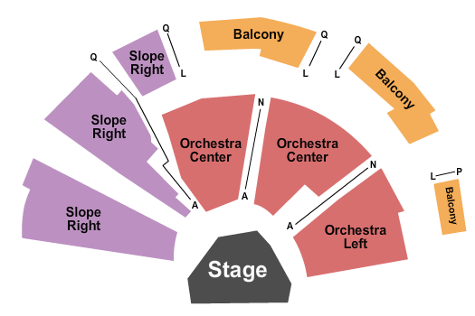 Wurtele Thrust Stage - Guthrie Theater Seating Chart: End Stage