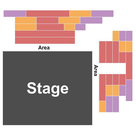 Wyly Studio Theatre Seating Chart: Endstage