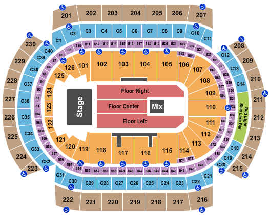 Trans-Siberian Orchestra Xcel Energy Center Seating Chart