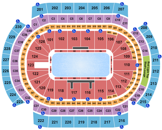 Grand Casino Arena Seating Chart: Ice Show