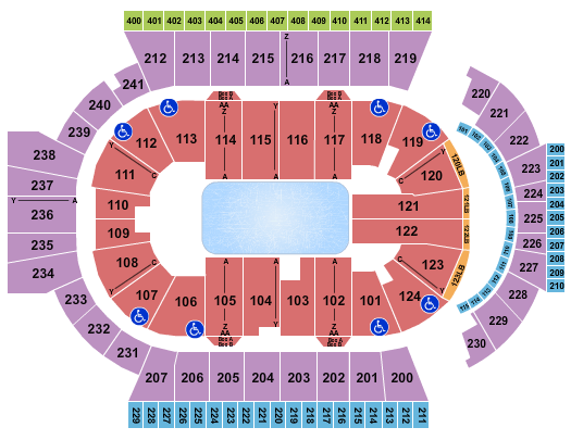 XL Center Seating Chart: Disney On Ice 2020