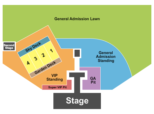 XRoads41 Festival Grounds Seating Chart: XRoads41
