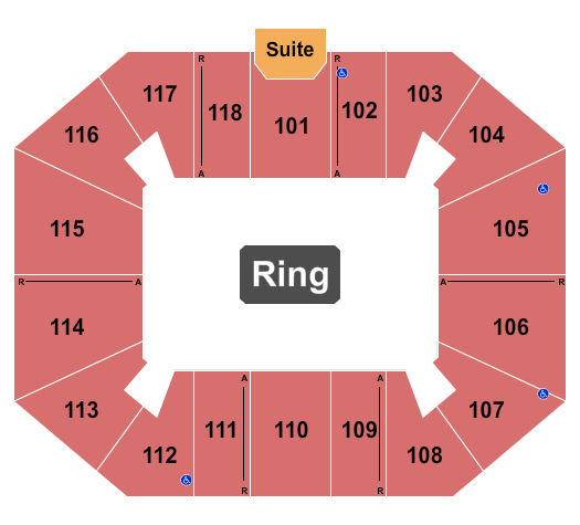 Xavier Convocation Center Seating Chart: MMA