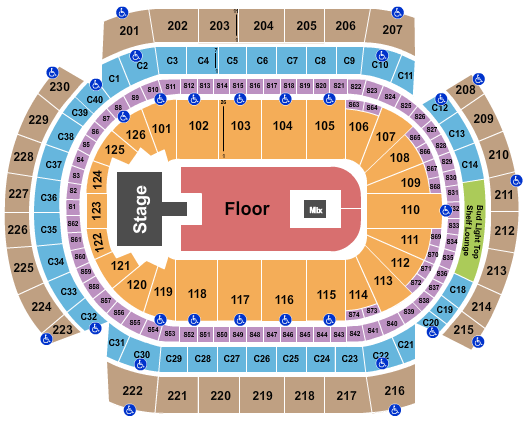 Grand Casino Arena Seating Chart: Bring Me The Horizon