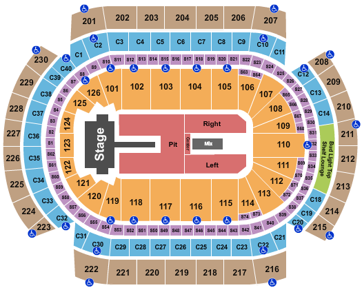 Xcel Energy Center Seating Chart: Cigarettes After Sex