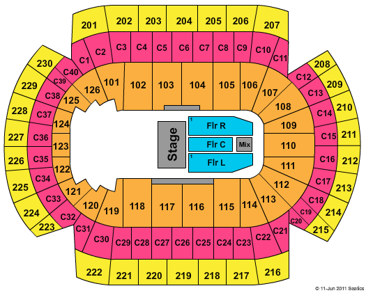 Xcel Energy Center Seating Chart