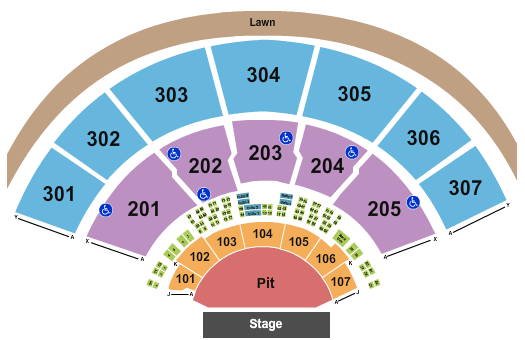 Xfinity Center - MA Seating Chart: Endstage - Large GA Pit