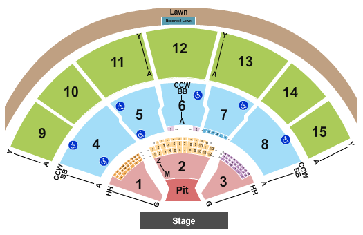 Xfinity Center - MA Seating Chart: Endstage GA Pit