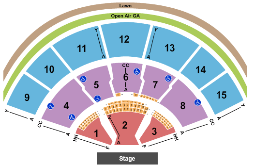 Xfinity Center - MA Seating Chart: End Stage