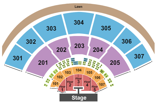 Xfinity Center - MA Seating Chart: Endstage with Catwalk