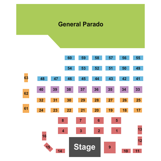 Xperience Live Seating Chart: Endstage
