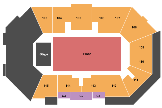 Xtream Arena Seating Chart: Jo Koy