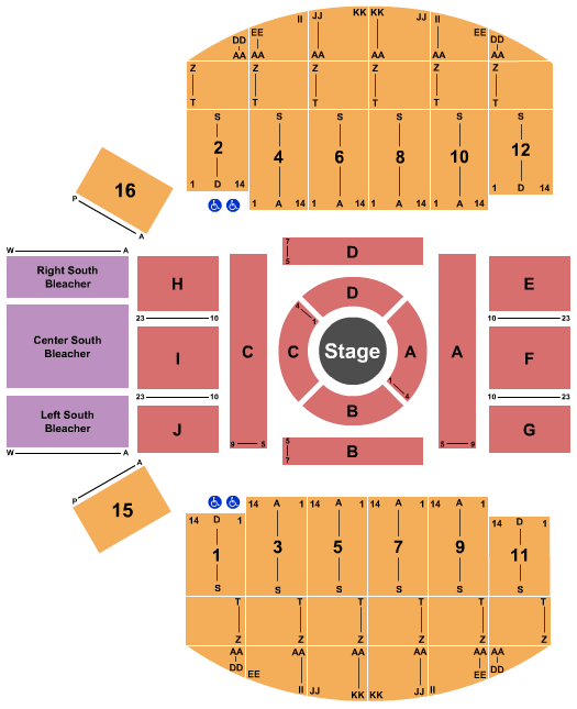 Yakima Valley Sundome Seating Chart: Nate Bargatze