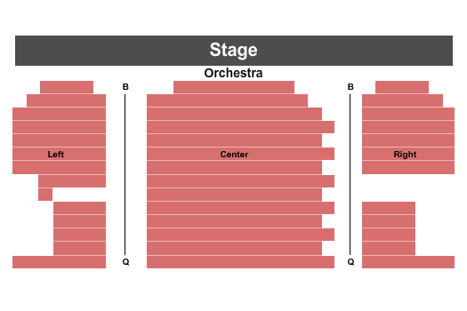 Yale Repertory Theatre Seating Chart