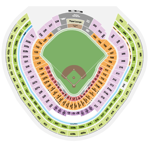 Yankee Stadium Seating Chart: Baseball