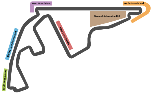 Yas Marina Circuit Map