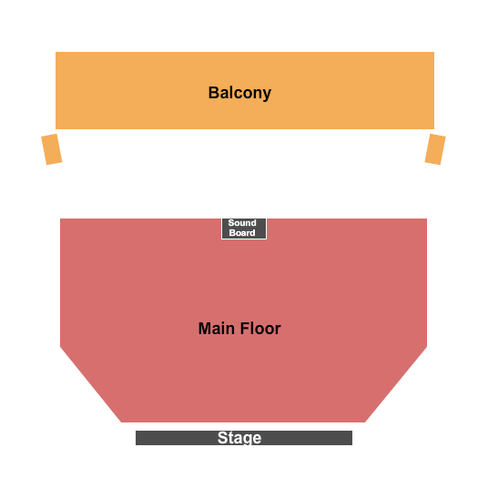 Yavapai College Performance Hall Seating Chart: Endstage 2