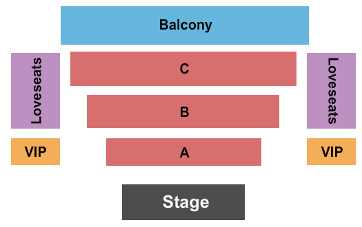 Yost Theatre Seating Chart: Candlelight