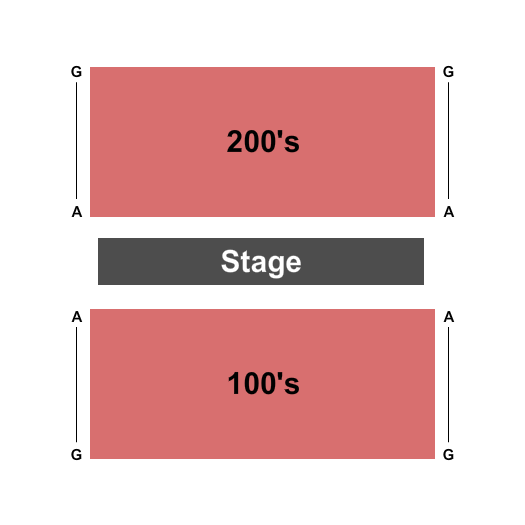 Young Centre for the Performing Arts - Michael Young Theatre Seating Chart: Endstage 3